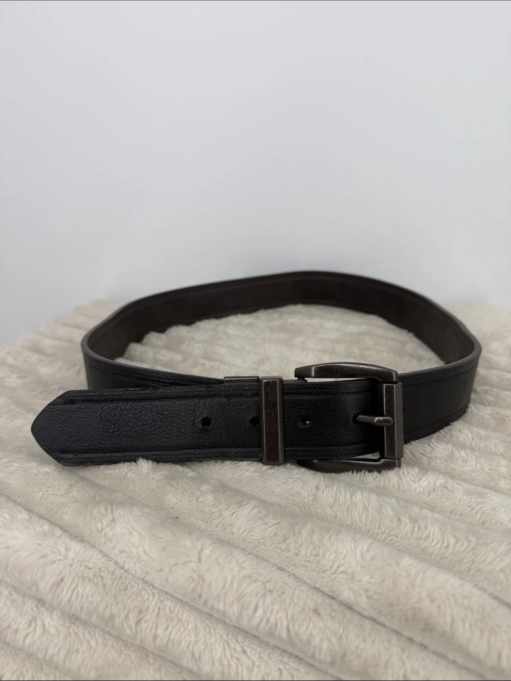 Levi's Men's Reversible Leather Belt - Black/Brown size 36